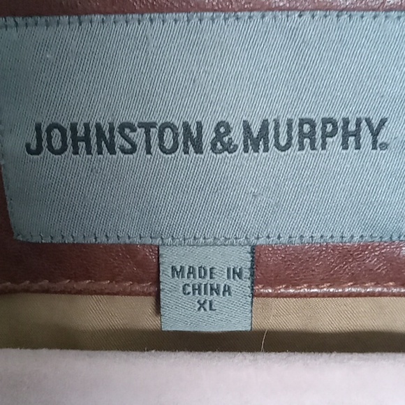 Johnston and Murphy 100% Genuine Leather Size XL Color Brown - Picture 2 of 5